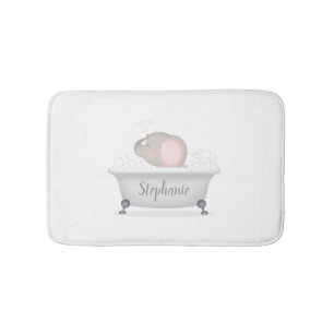 Baby Elephant Bubble Bath Badematte