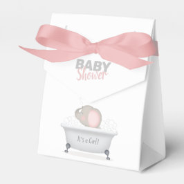 Baby Elephant Bubble Bath Girl Babydusche Geschenkschachtel