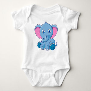 Baby Elephant Cartoon Clipart-64832 Strampler