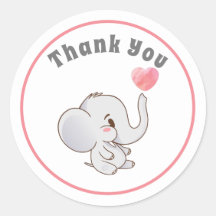 Baby Elephant danke dir Sticker