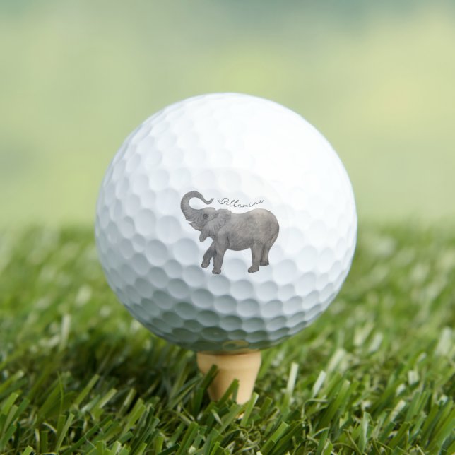 Baby Elephant Golfball (Insitu T-Shirt)