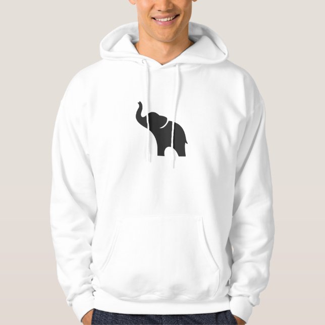 Baby Elephant Hoodie (Vorderseite)