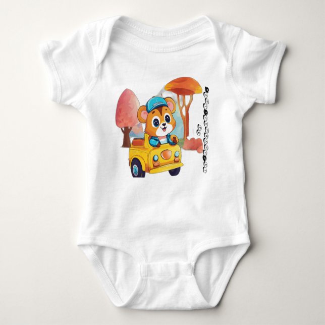 Baby Elephant Joyride T - Shirt (Vorderseite)