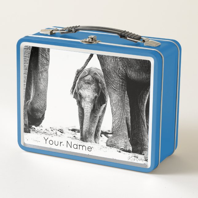 Baby Elephant Lunch Box - Custom Gift (Vorderseite)