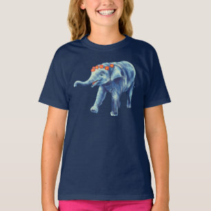 Baby Elephant Niedlich Girl T-Shirt