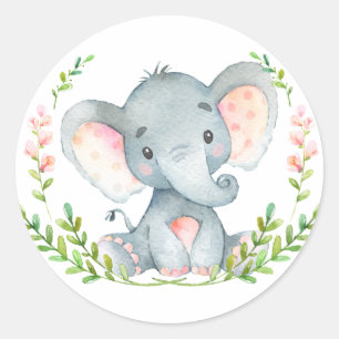 Baby Elephant Sticker