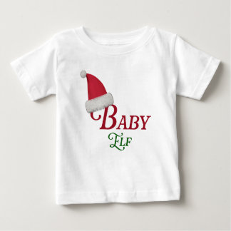 Baby Elf Christmas Theme Baby T-shirt
