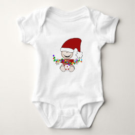 Baby Elf mit Leuchtpulten und Geschenken Baby Strampler