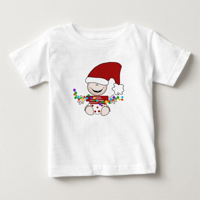 Baby Elf mit Licht T-shirt (Vorderseite)