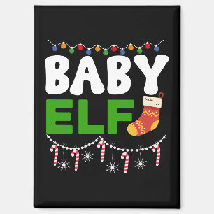 Baby-Elf-Weihnachtsfeiertags-Design-84608 Magnet