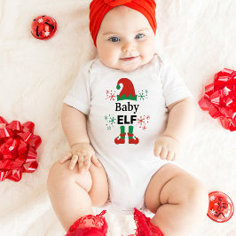 Baby Elf White Strampler