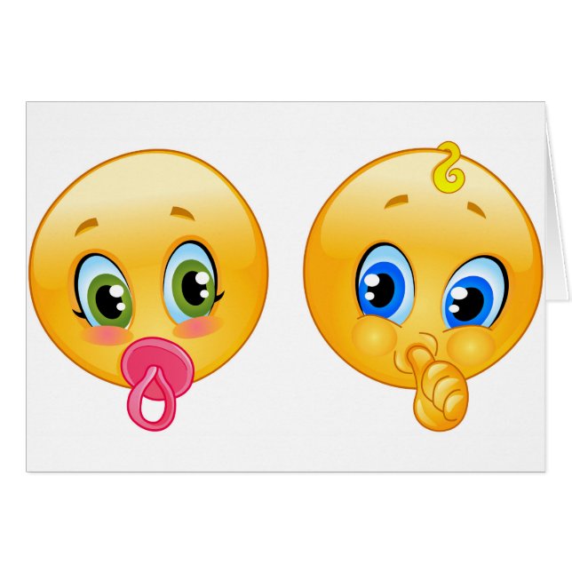 Baby Emojis (Vorderseite (Horizontal))