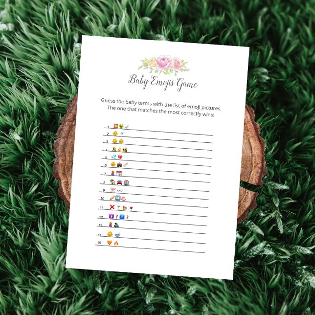 Baby Emojis Girl Teddy Bear Card Programm (Von Creator hochgeladen)