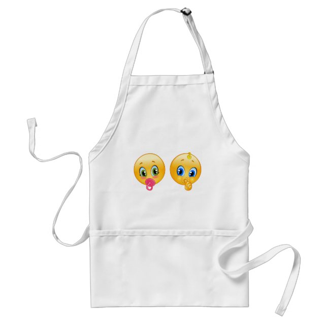 Baby Emojis Schürze (Vorne)