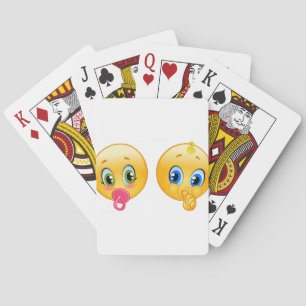 Baby Emojis Spielkarten