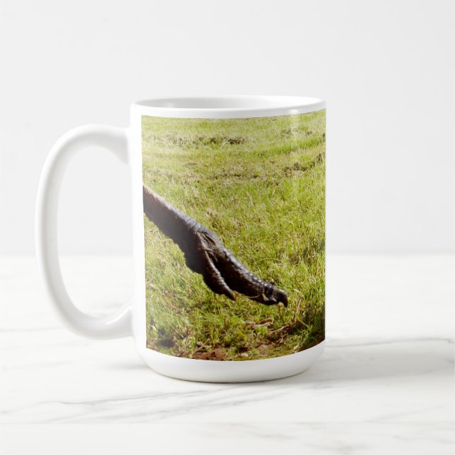 Baby Emu Chicks und Big Foot, Kaffeetasse (Links)
