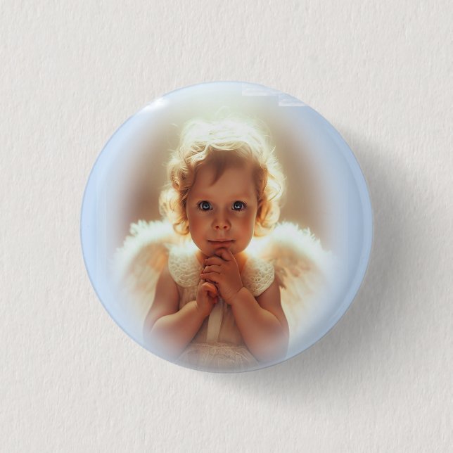 Baby Engel Button (Vorderseite)
