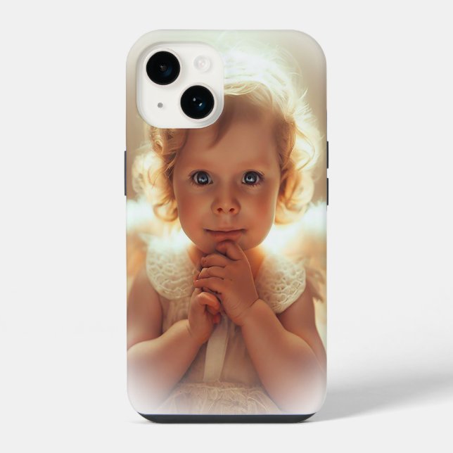 Baby Engel iPhone Hülle (Rückseite)