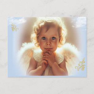 Baby Engel Postkarte