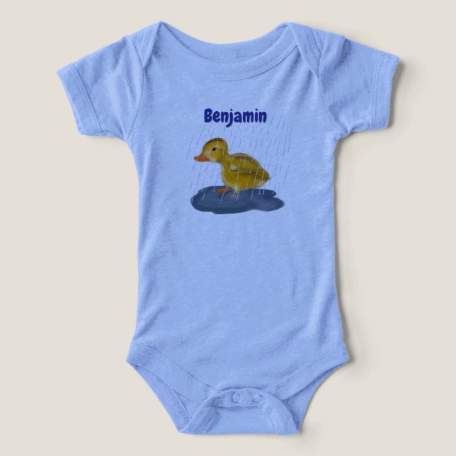 Baby Entlein Einteiler (Design Vorderseite)
