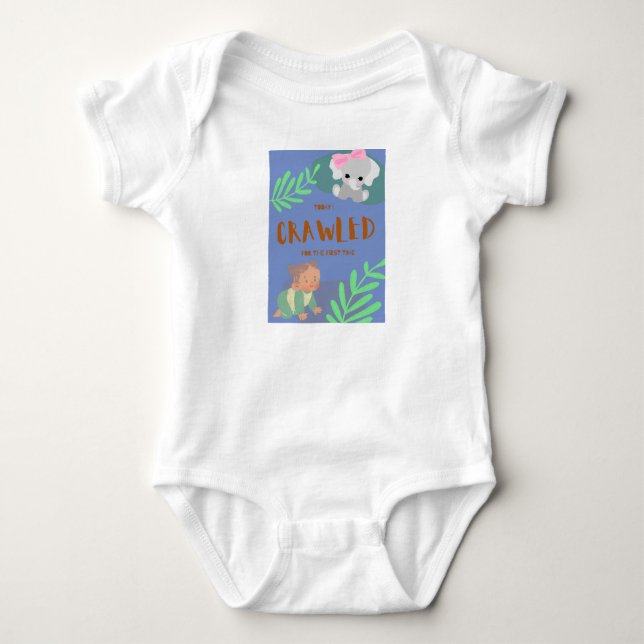 Baby erster Tag Strampler (Vorderseite)