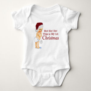 Baby-erstes Weihnachten Baby Strampler