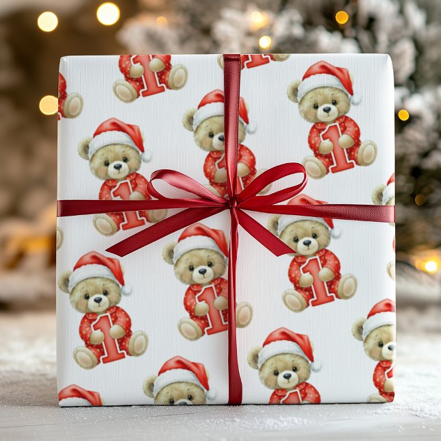 Baby Erstes Weihnachten Geschenkpapier (Von Creator hochgeladen)