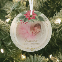 Baby Erstes Weihnachtsfoto Andenken