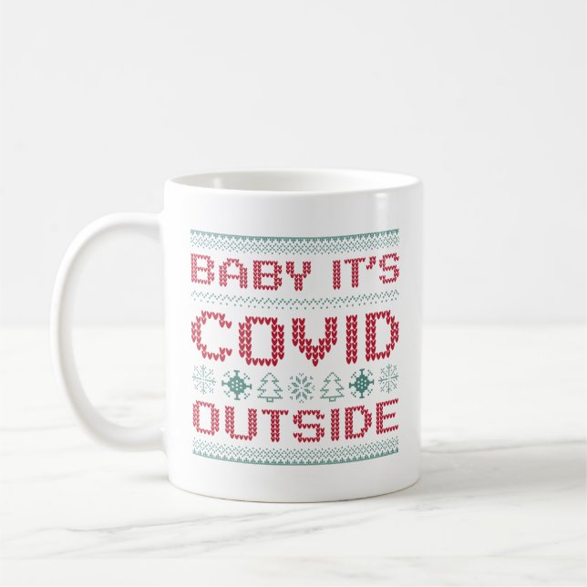 Baby Es ist bekleidet draußen Kaffeetasse (Links)