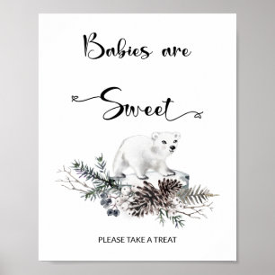 Baby es ist kalt außerhalb Babys sind süß Poster