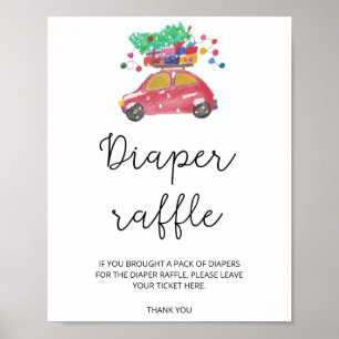 Baby es ist kalt außerhalb der Windelverlosung Poster