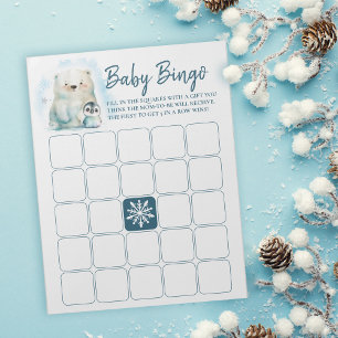 Baby Es ist kalt draußen Baby Bingo Notizblock