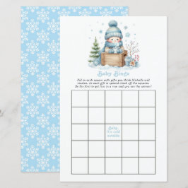 "Baby Es ist kalt draußen!" Baby Shower Bingo Game
