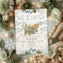 Baby Es ist kalt draußen Babydusche