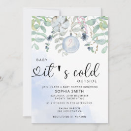 Baby es ist kalt draußen Babydusche Einladung