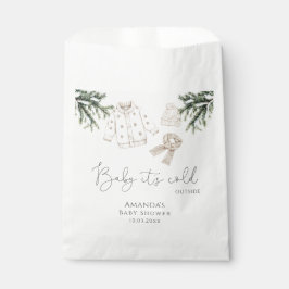 Baby Es ist kalt draußen Babydusche Geschenktütchen
