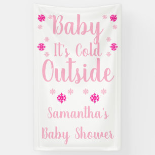 Baby Es ist kalt draußen Banner