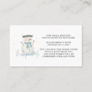 Baby Es ist kalt draußen Duschbücher für Baby Platzkarte