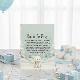 Baby, es ist kalt draußen Eisbär-Bücher fürs Baby Begleitkarte