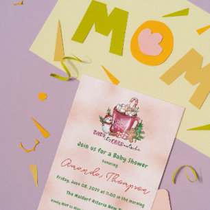 Baby Es ist kalt draußen Geschlecht Neutral Baby D Einladung