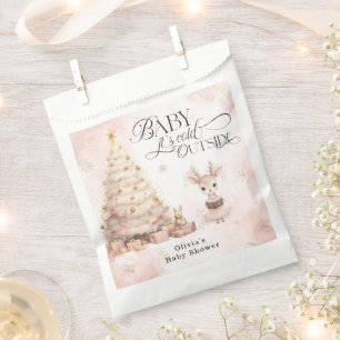 Baby es ist kalt draußen Hirschbaby-Dusche Geschenktütchen