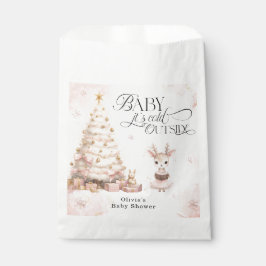 Baby es ist kalt draußen Hirschbaby-Dusche Geschenktütchen