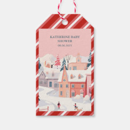 Baby Es ist kalt draußen im Winter gefühlte Babydu Geschenkanhänger