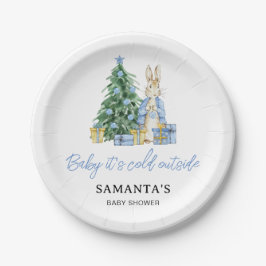 Baby es ist kalt draußen pappteller