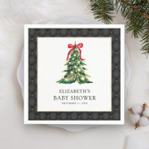 Baby Es ist kalt draußen Red Bow Baby Dusche