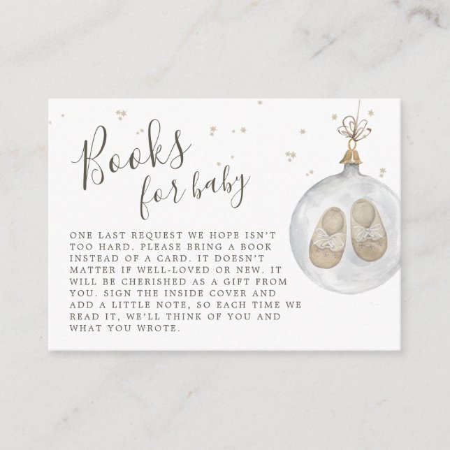 Baby es ist kalt draußen Winter Books for Baby Begleitkarte (Vorderseite)