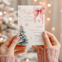 Baby, es ist kalt draußen Winter Girl Baby Shower