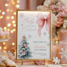 Baby, es ist kalt draußen Winter Girl Baby Shower