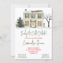 Baby Es ist kalt draußen, Winter Themed Baby Dusch