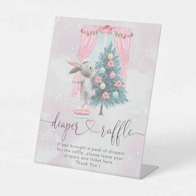 Baby Es ist kalt im Freien Duschdusche Windelwanne Sockelschild (Vorderseite)